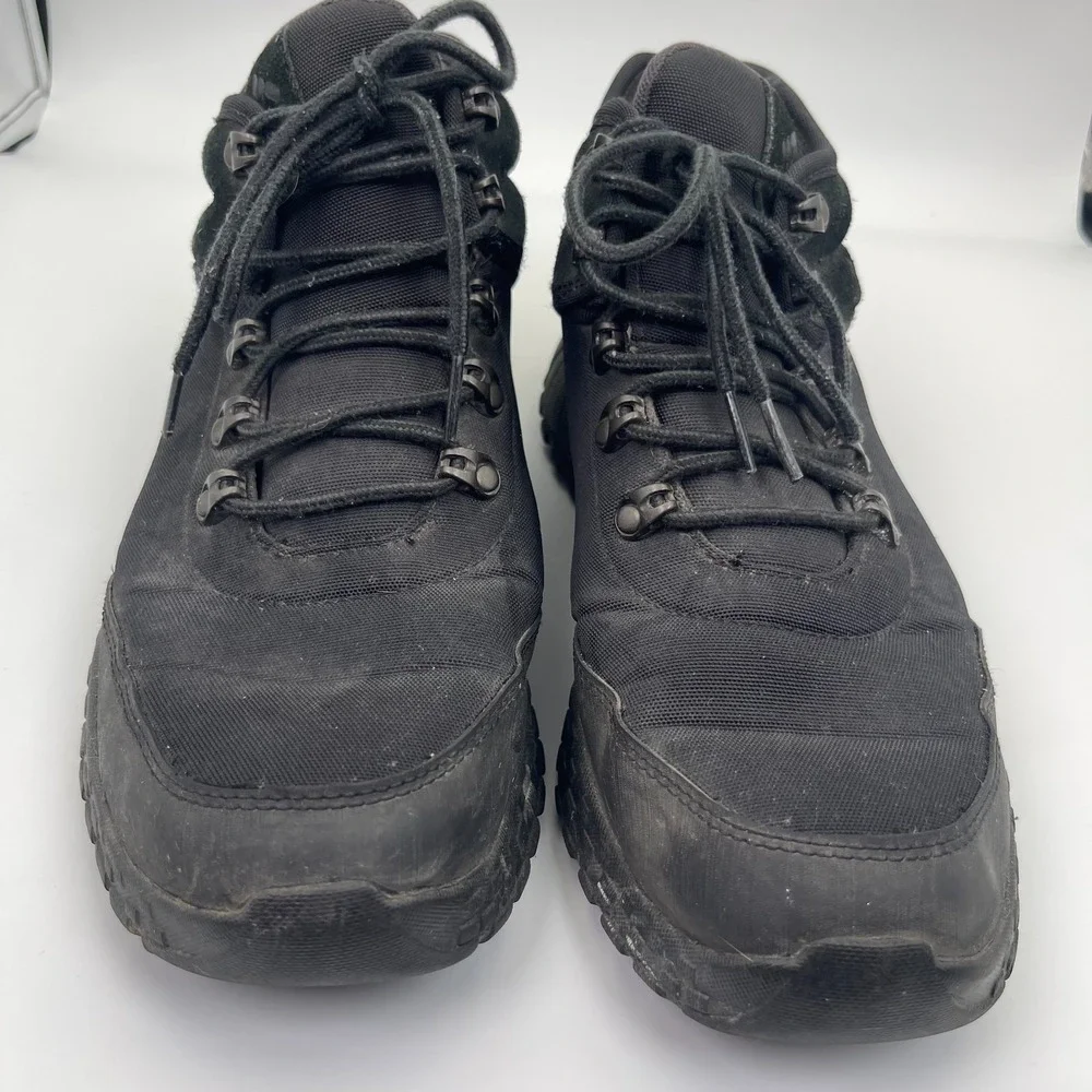 Columbia Wildone Anthem Hiking Boot Men's Size 9.5 Black Waterproof Shoe YM4945
